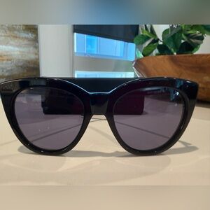 Kendall & Kylie Black Cat Eye Sunglasses